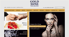 Desktop Screenshot of goldminevi.net